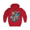 Retro Vibes Men's Cartoon Hoodie - Vintage Style