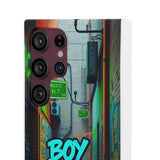 Urban Graffiti Phone Case for Boys - Gritty Streetwear Style