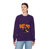 Halloween Sweatshirt – Spooky Witch and Ghosts Design