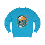 Men's Street Beats Sweatshirt | Headphones & Sneakers Design