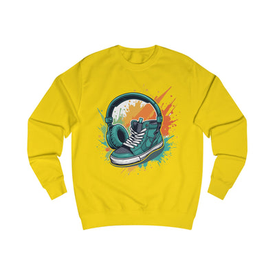 Men's Street Beats Sweatshirt | Headphones & Sneakers Design
