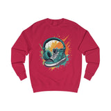 Men's Street Beats Sweatshirt | Headphones & Sneakers Design