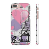 Urban Graffiti Chic Phone Case - Street Art for Girls