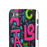 Graffiti Phone Case for Girls: Urban Chic Meets Street Style - Phone Case by Printify | Unique designs from ArteoDesign