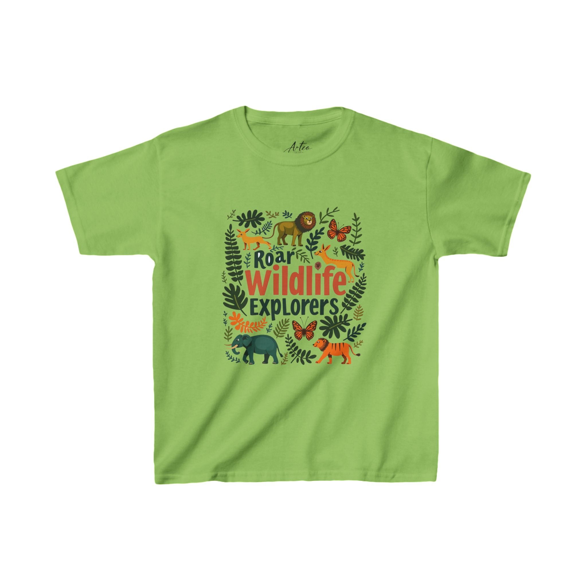 Wildlife Explorers Kids' T-Shirt – Fun Animal Adventure Tee