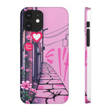 Streetwear Graffiti Phone Case for Girls - Soft and Bold Style