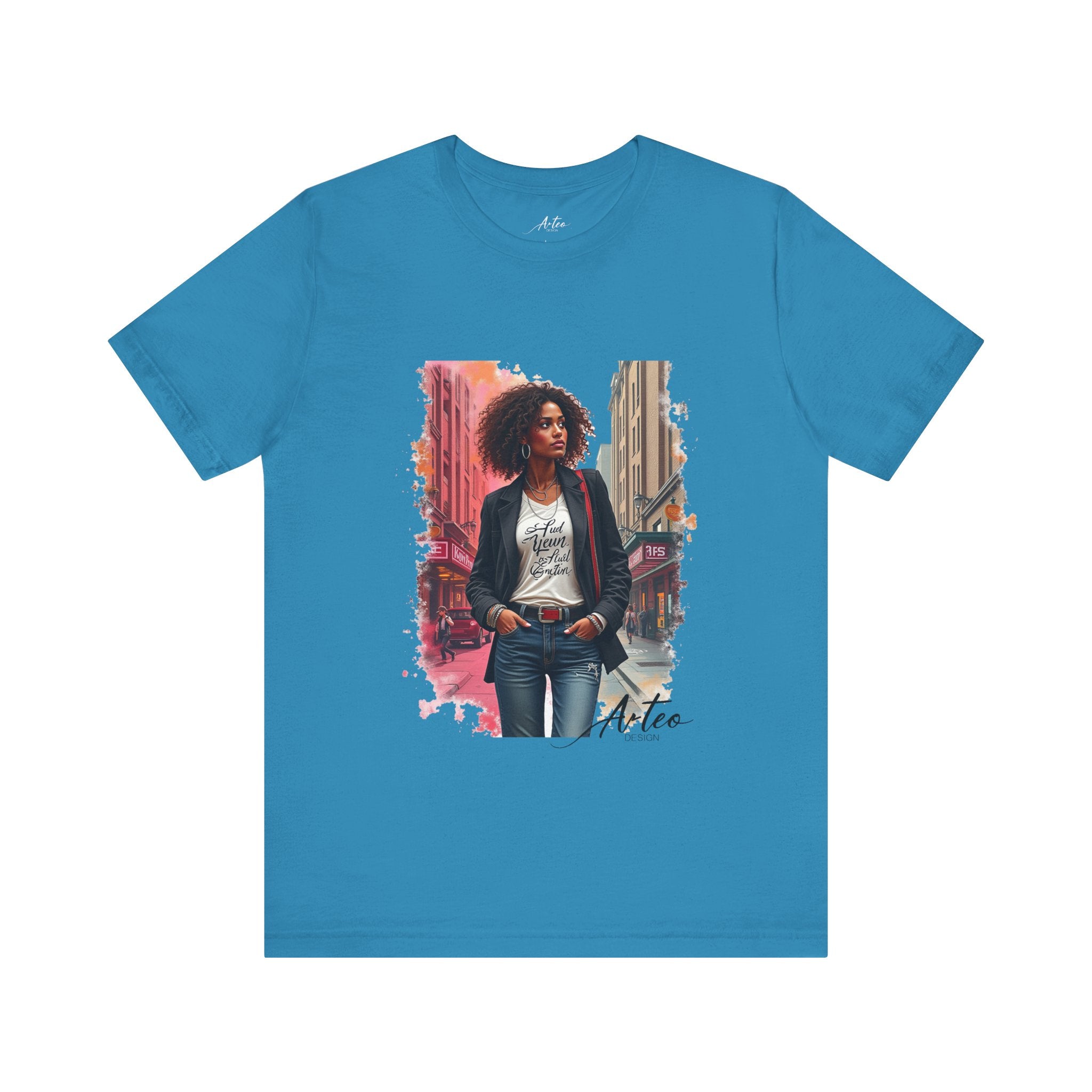 Street Vibes Queen Tee - Women's Urban Fashion 2025