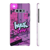 Urban Graffiti Chic Phone Case - Cool Street Style for Girls