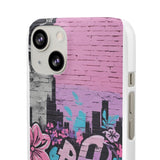 Graffiti Phone Case for Girls: Urban Chic with a Feminine Tw - Phone Case by Printify | Unique designs from ArteoDesign