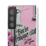 Urban Graffiti Neon Street Art Soft Phone Case for Girls