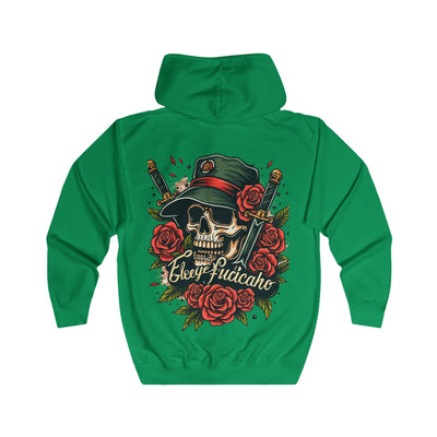 Bold Skull & Roses Streetwear Hoodie