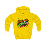 Unstoppable Hoodie – Vibrant Motivational Kids' Streetwear