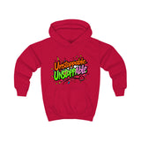 Unstoppable Hoodie – Vibrant Motivational Kids' Streetwear