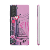 Streetwear Graffiti Phone Case for Girls - Soft and Bold Style