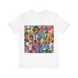 Retro Pop Culture T-Shirt for Men - Bold 90s Hip-Hop Throwback Style