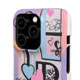 Graffiti Street Art-Inspired Phone Case for Girls