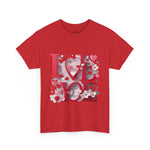 Heart to Heart Romantic Unisex T-Shirt - Perfect Gift of Love