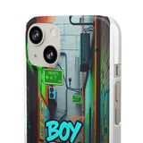 Urban Graffiti Phone Case - Gritty Streetwear for Boys