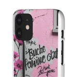 Urban Graffiti Phone Case for Girls - Soft Neon Street Art