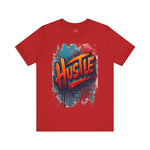 Hustle Tee - Bold Graffiti Streetwear with Vibrant Vibes