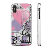 Urban Graffiti Chic Phone Case - Street Art for Girls