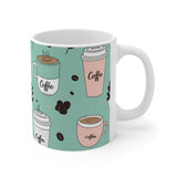 Mint Edition Coffee Lovers Mug - Fun Cup Pattern