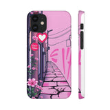 Graffiti Phone Case for Girls: London Skyline Design, Edgy U - Phone Case by Printify | Unique designs from ArteoDesign