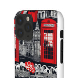 Edgy London Street Art Graffiti Phone Case for Boys