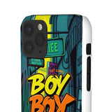 Graffiti Phone Case: Urban Chic with London Skyline for Girl - Phone Case by Printify | Unique designs from ArteoDesign