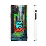 Urban Graffiti Phone Case for Boys - Gritty Streetwear Style