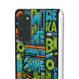 Urban Graffiti Style Phone Case - Cool and Chic for Girls