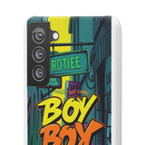 Graffiti Phone Case: Urban Chic with London Skyline for Girl - Phone Case by Printify | Unique designs from ArteoDesign