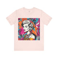 Neon Throwback Retro Tee - Women's Graffiti-Inspired