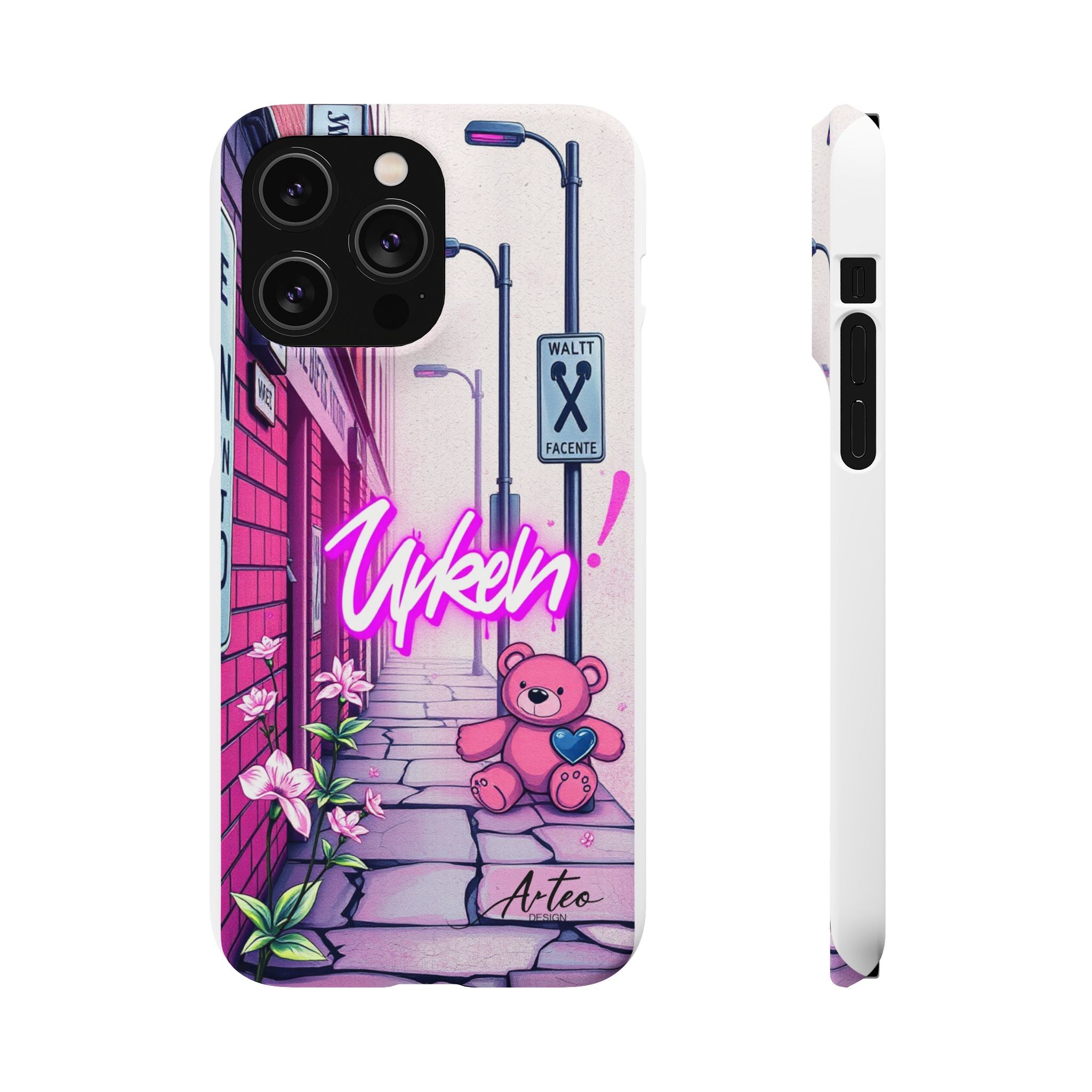 Graffiti Phone Case for Girls - Trendy Urban Vibe