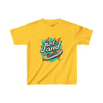 Just Land Boys T-Shirt - Skateboarding Graphic Tee for Ages 3-12