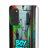 Urban Graffiti Phone Case - Gritty Streetwear for Boys