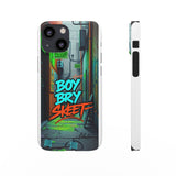 Urban Graffiti Phone Case - Gritty Streetwear for Boys