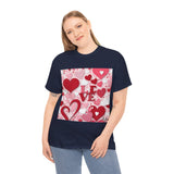 Valentine’s Day Heart Love Graphic T-Shirt