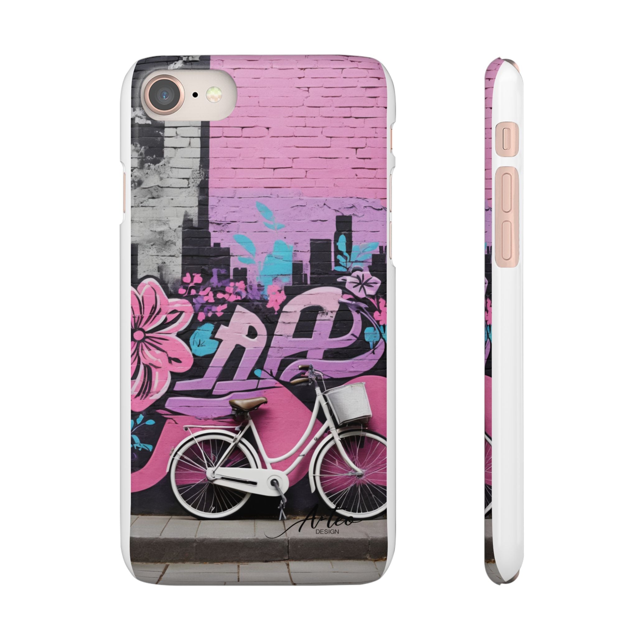 Graffiti Phone Case - Chic Urban Style for Girls