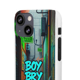 Urban Graffiti Phone Case for Boys - Gritty Streetwear Style