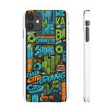 Urban Graffiti Style Phone Case - Cool and Chic for Girls