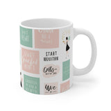 Start Each Day with a Grateful Heart Mug – Inspirational Gratitude Mug