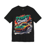 Drift Streets T-Shirt – Bold Car Drift Graphic Tee