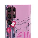 Streetwear Graffiti Phone Case for Girls - Soft and Bold Style