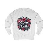 Pink Bloom Boldly Sweatshirt – Floral Graphic Style