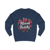 Pink Bloom Boldly Sweatshirt – Floral Graphic Style