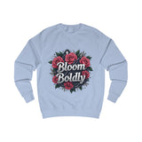 Pink Bloom Boldly Sweatshirt – Floral Graphic Style