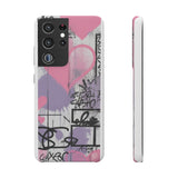 Graffiti-Inspired Phone Case: London Skyline for Girls - Phone Case by Printify | Unique designs from ArteoDesign