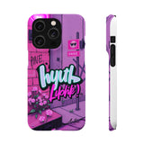 Chic Urban Graffiti Phone Case for Girls - Cool Street Style