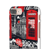 Edgy London Street Art Graffiti Phone Case for Boys